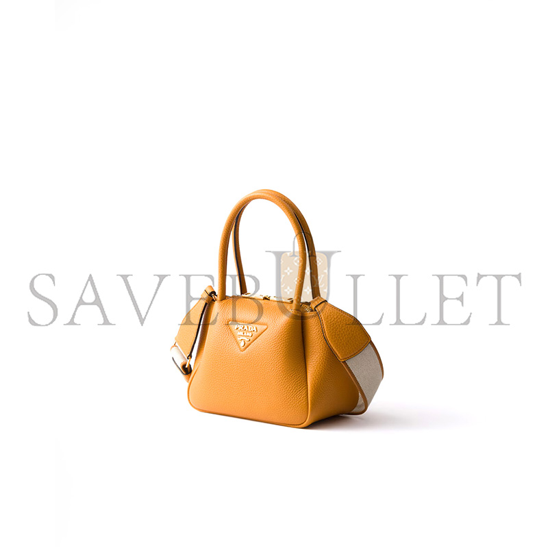 Pra*a leather mini handbag 1ba362 (19.5*18*9cm)